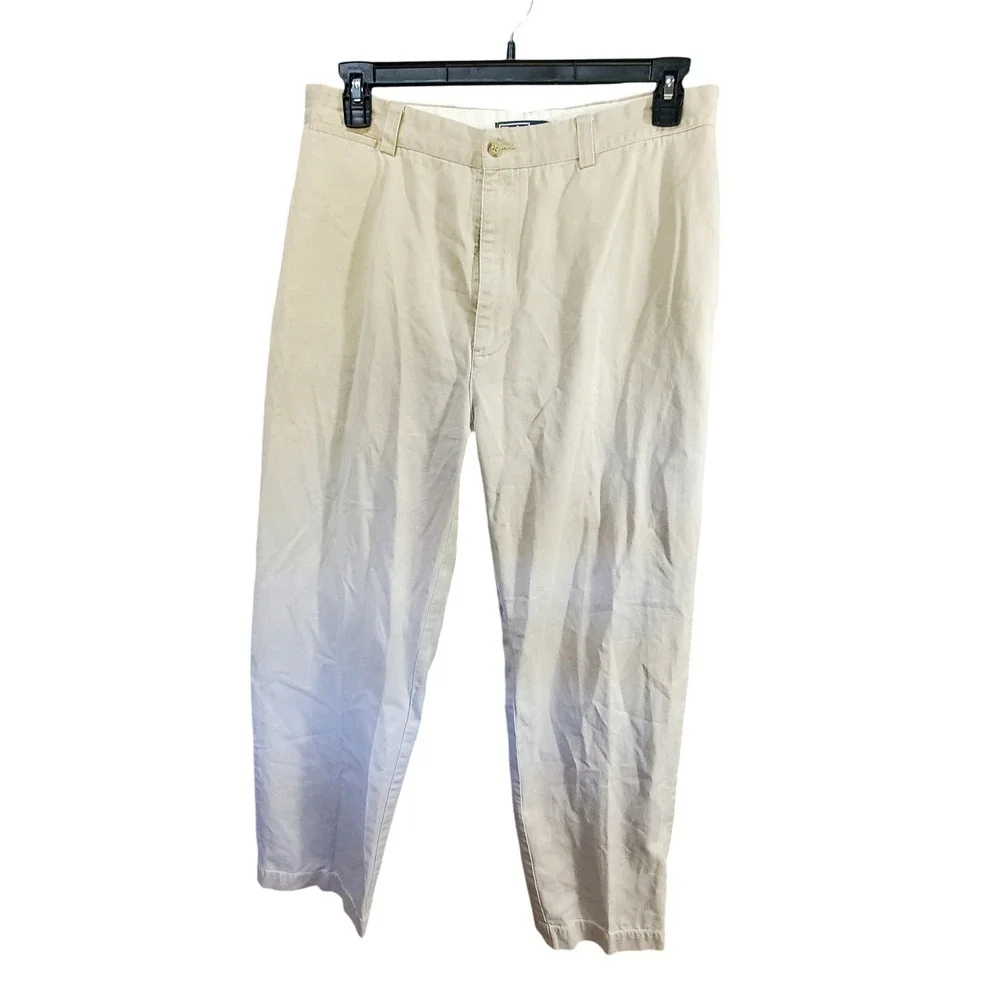 Polo Ralph Lauren Philip Pant Mens 33x31 Tan Khaki Cotton Chino Trousers